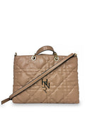 Γυναικεία τσάντα tote Carrie Caramel
