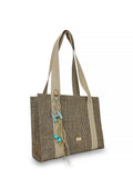 Γυναικεία τσάντα ώμου shopper Jaclyn Μαύρο