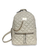 Γυναικεία τσάντα πλάτης middle Quilted Μπεζ