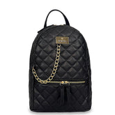Γυναικεία τσάντα πλάτης middle Quilted Μαύρο