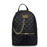 Γυναικεία τσάντα πλάτης middle Quilted Μαύρο