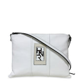 Γυναικεία τσάντα clutch Roots Λευκό