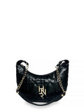 Γυναικεία τσάντα mini hobo Carrie Black