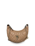 Γυναικεία τσάντα mini hobo Carrie Caramel