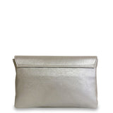 Γυναικεία τσάντα envelope flap Dryon Ασημί