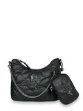Γυναικεία τσάντα mini hobo Emma Black