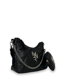 Γυναικεία τσάντα mini hobo Emma Black