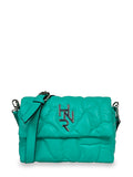 Γυναικεία τσάντα flap Emma Aqua