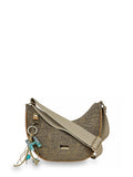 Γυναικεία τσάντα mini hobo Jaclyn Μαύρο