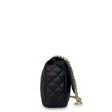 Γυναικεία τσάντα flap Quilted Μαύρο