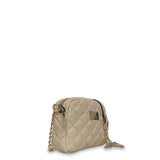 Γυναικεία τσάντα oval Quilted Μπεζ