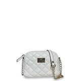 Γυναικεία τσάντα oval Quilted Λευκό