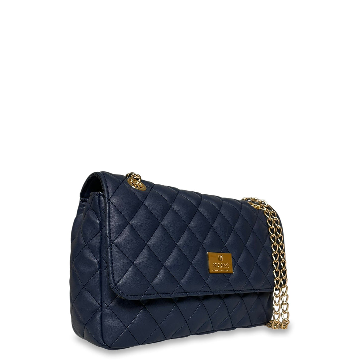 Γυναικεία τσάντα flap Quilted Μπλε