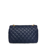 Γυναικεία τσάντα flap Quilted Μπλε