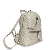 Γυναικεία τσάντα πλάτης middle Quilted Μπεζ