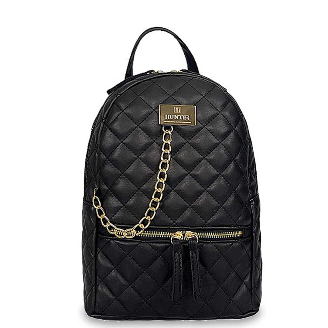 Γυναικεία τσάντα πλάτης middle Quilted Μαύρο