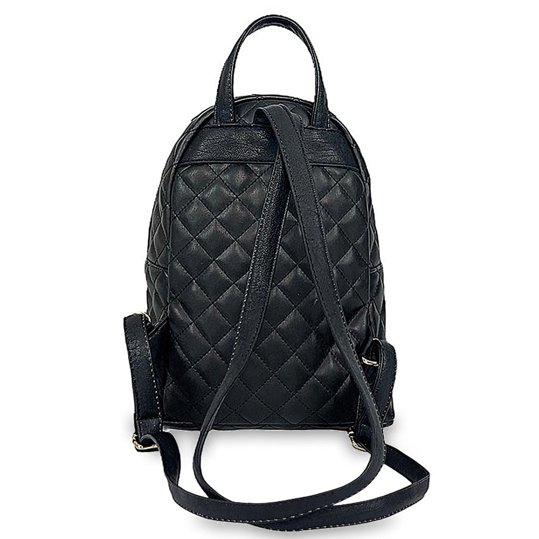 Γυναικεία τσάντα πλάτης middle Quilted Μαύρο