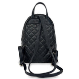 Γυναικεία τσάντα πλάτης middle Quilted Μαύρο