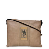 Γυναικεία τσάντα clutch Roots Φυσικό