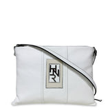 Γυναικεία τσάντα clutch Roots Λευκό