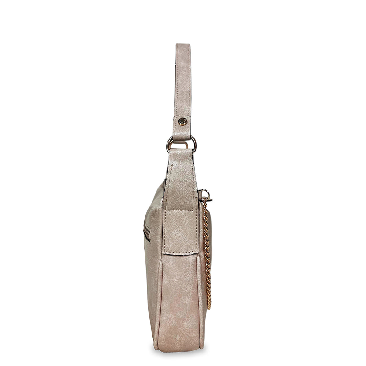 Γυναικεία τσάντα mini hobo Solea Μπεζ